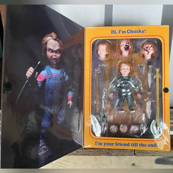 NIB NECA 4in Scale Ultimate Chucky Action Figure - Picture 11 of 16